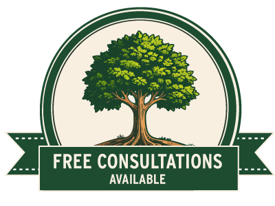 Free Consultations available badge